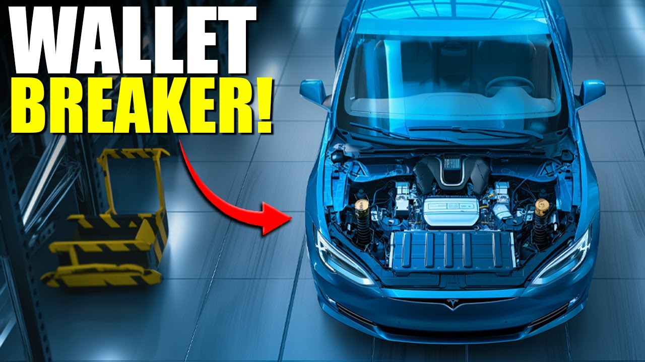 Шокирующие счета за ремонт электромобилей: заоблачные цены, в которые вы не поверите! Это просто ...