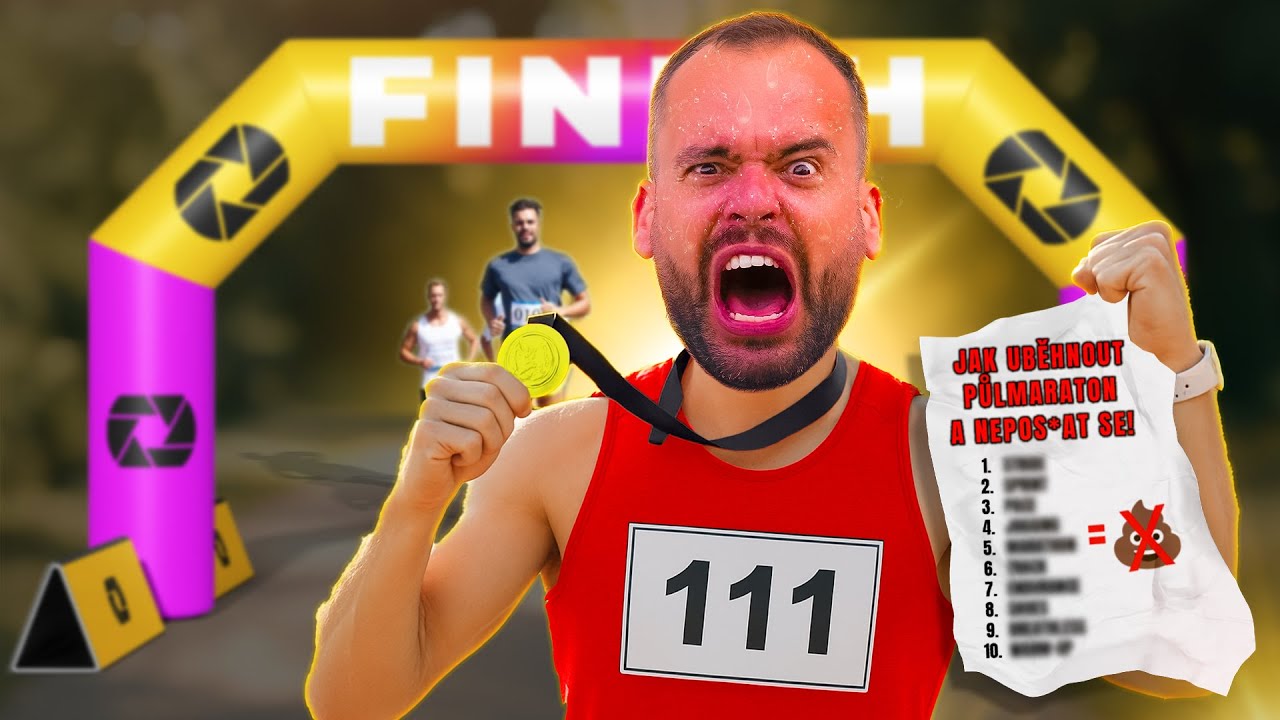 JAK ZABĚHNOUT (PŮL)MARATON BEZ BOLESTI?! 🏃&zwj;♂️