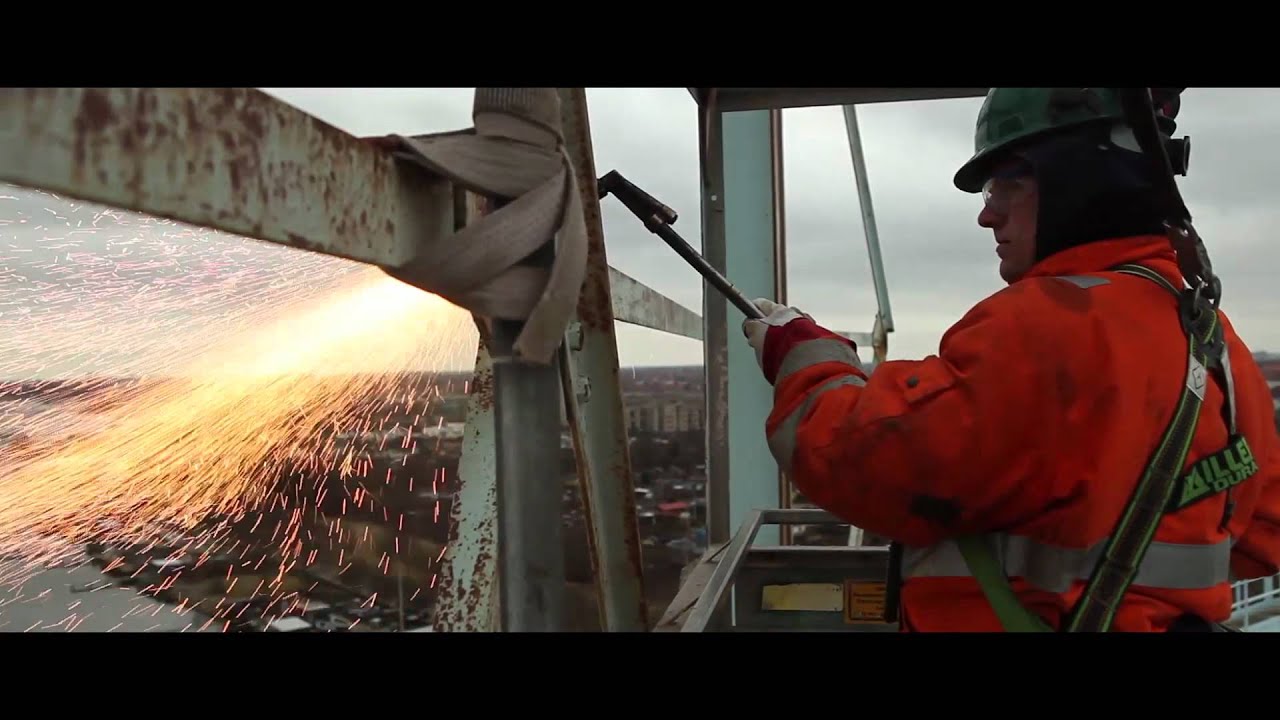Nedrivning af silo