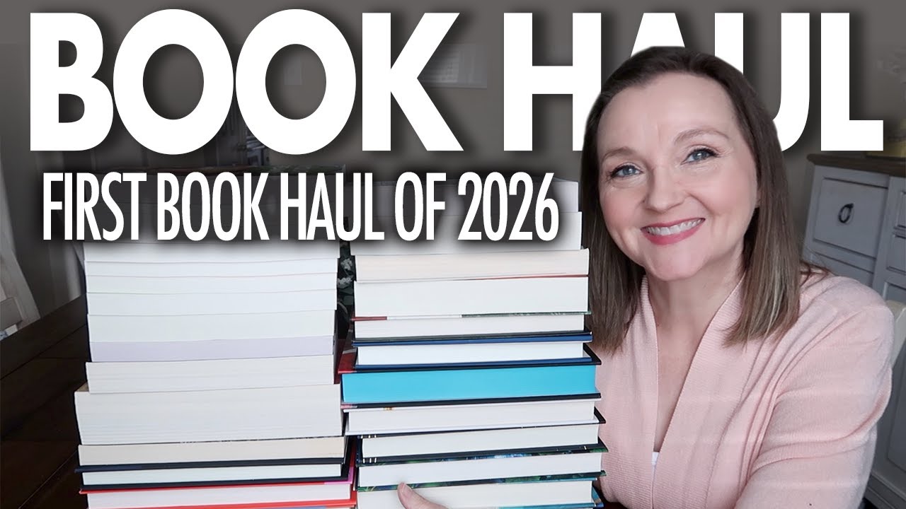Моя ПЕРВАЯ книжная покупка 2026 года 📚 | 31 новая книга с Рождества, распродаж, &laquo;Книги месяца&raquo; и ...