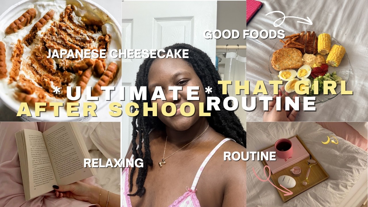 THE ULTIMATE “THAT GIRL” AFTER SCHOOL ROUTINE ✨ | GROCERY RESET, VIRAL JAPANESE CHEESECAKE, & DINNER
