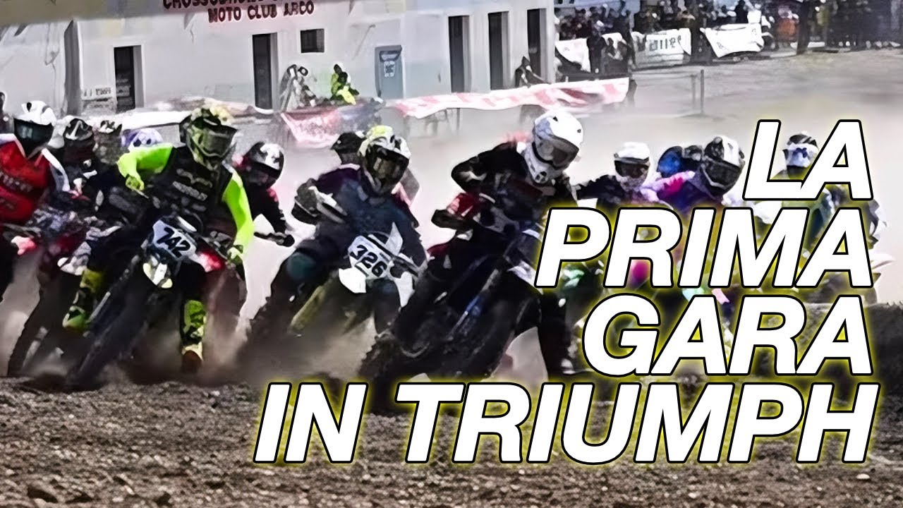 La mia PRIMA GARA con la TRIUMPH! - Mattia Carpi - Motocross Vlog