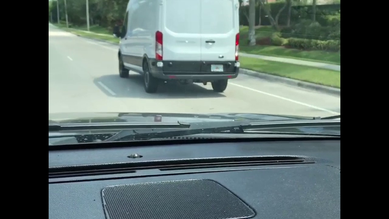 Drag race eco boost t250 ford transit van vs 2014 chevy tahoe LTZ