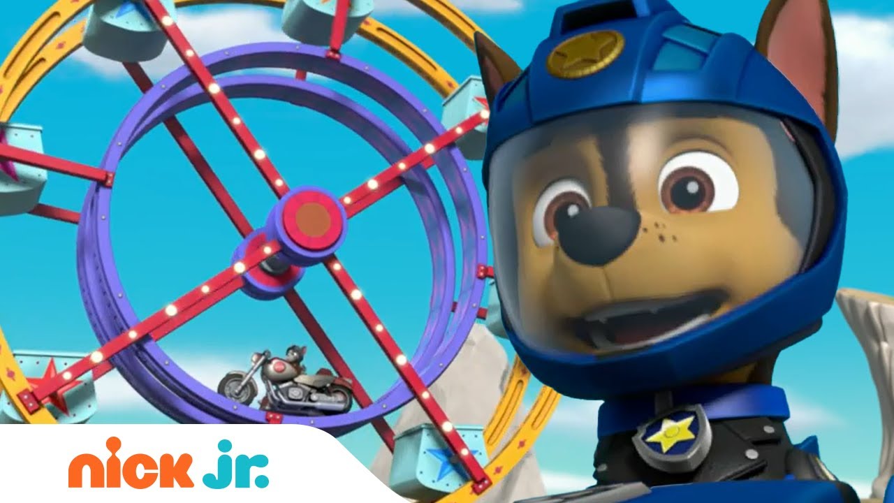 PAW Patrol Moto Pups Save the Ferris Wheel! | Nick Jr.