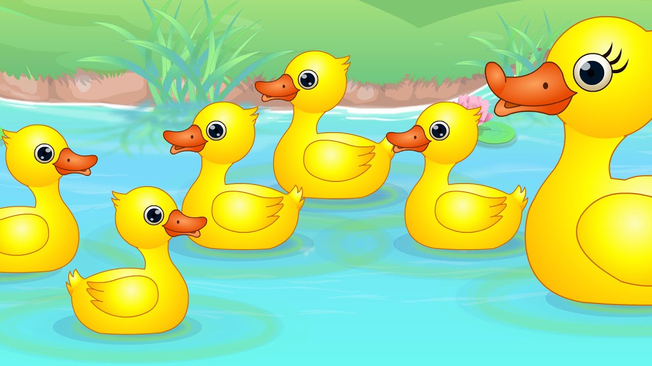 Five Little Ducks | Nursery Rhymes From Oh My Genius
