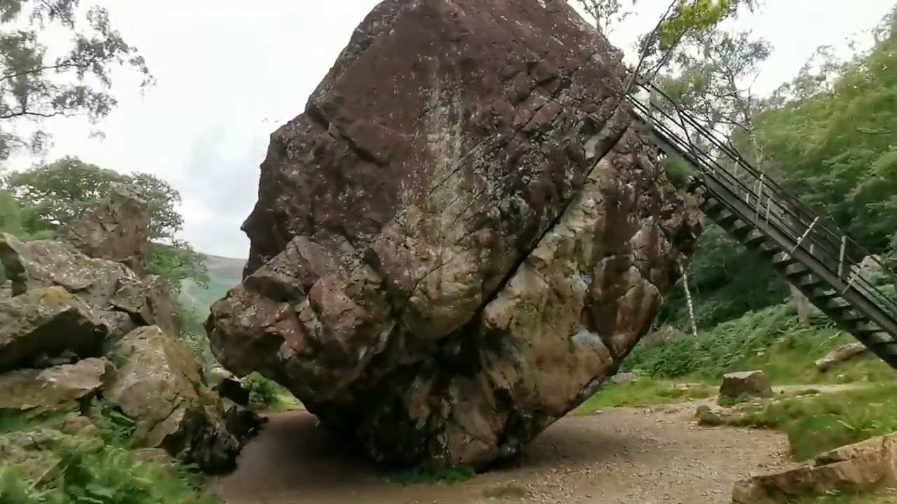 Lake District Trip - The Bowder Stone, Aira Force and Red Screes. 29/07/25
