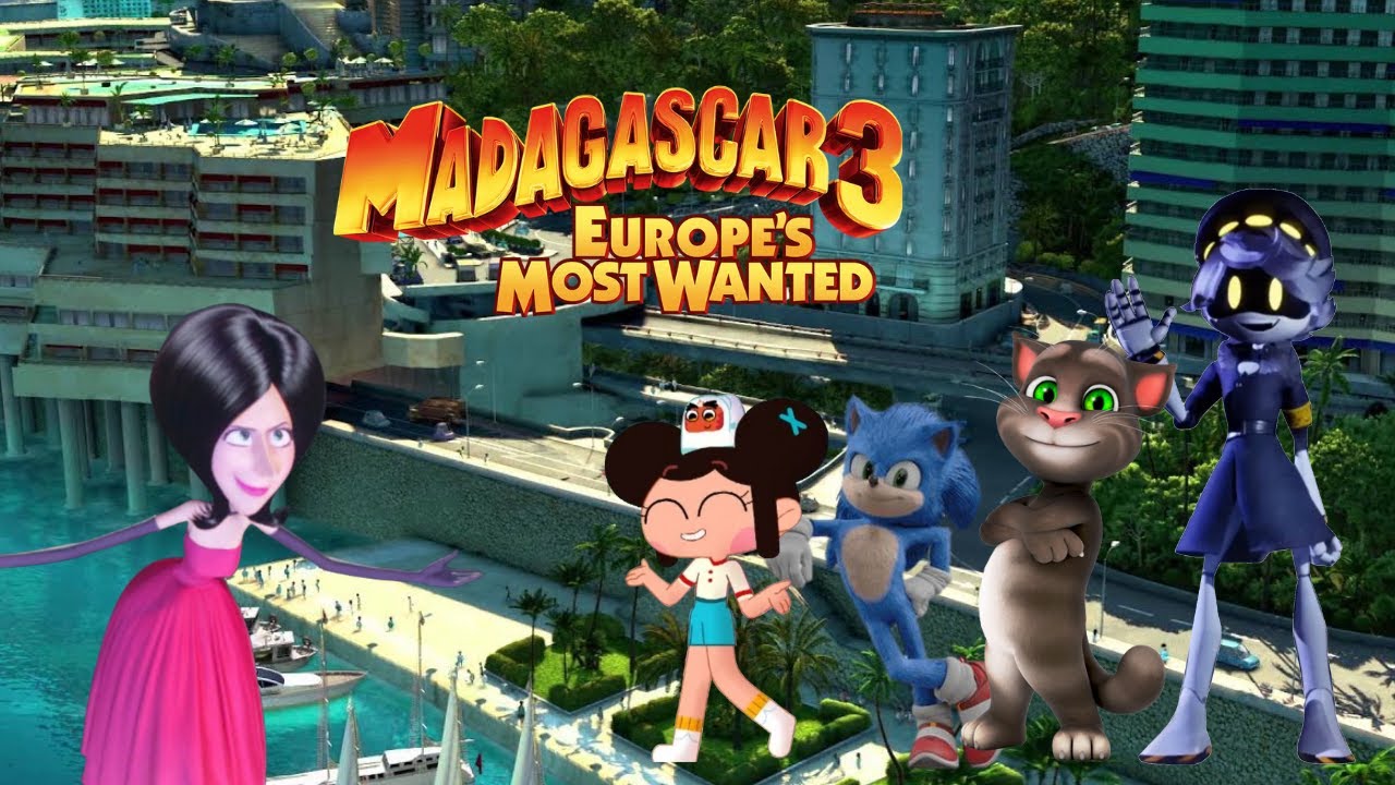 Persecucion (madagascar 3/clip)-crossover