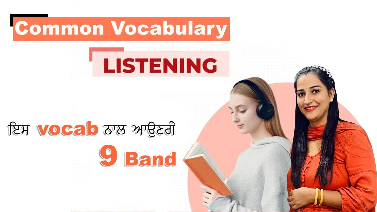 listening vocabulary for ielts english with roop