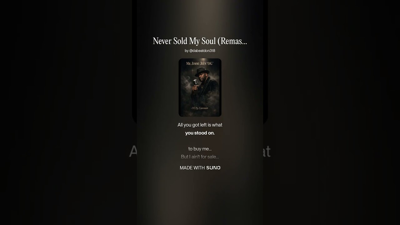 Never Sold My Soul