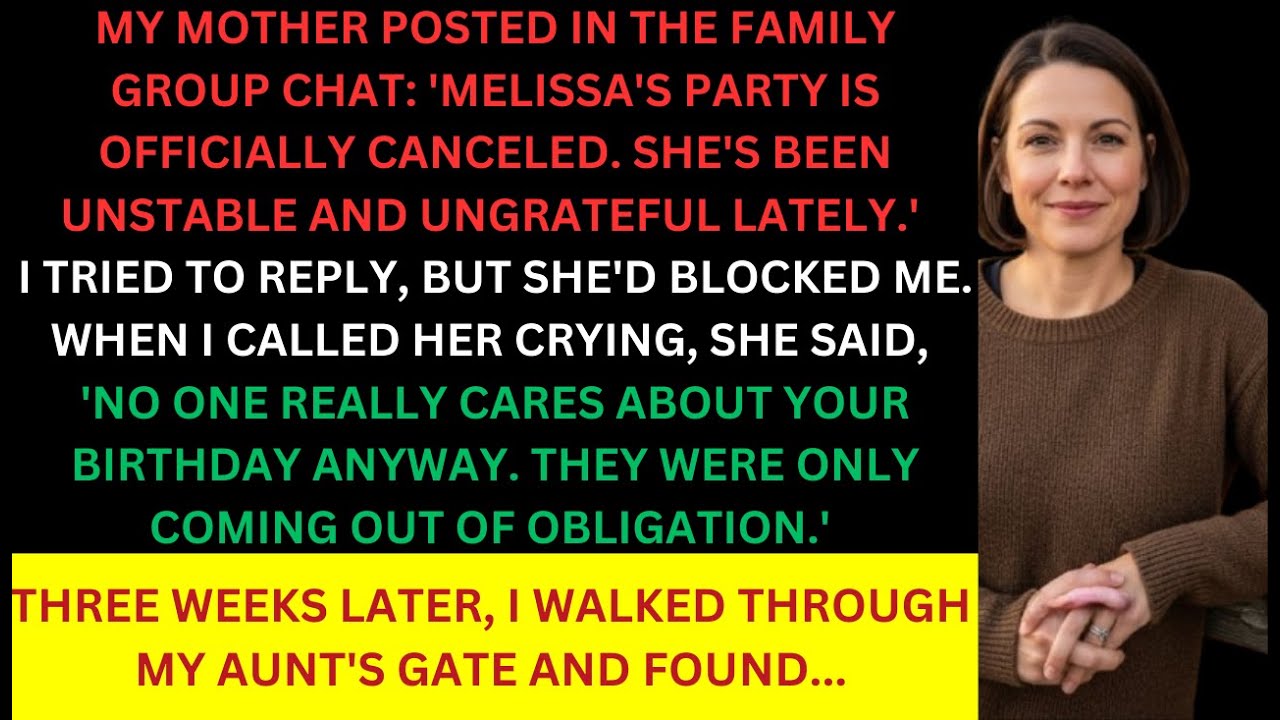 My Mother Tried to Cancel My Birthday Party—Then Everyone Turned Up at My Surprise Celebration…