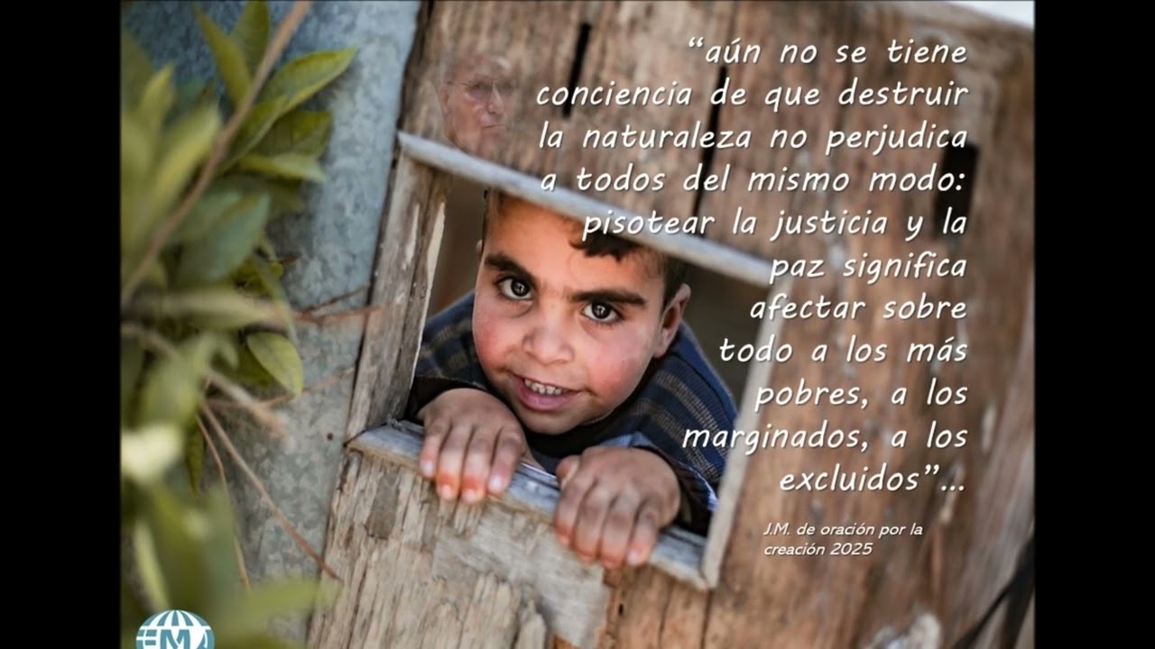 Semillas de Paz y esperanza, JM de oración por la creacion 2025 Papa Leone
