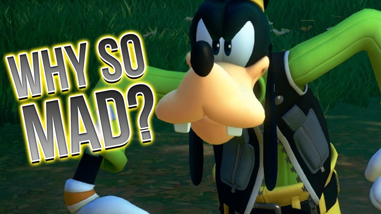 GOOFY IS PISSED IN KINGDOM HEARTS 3