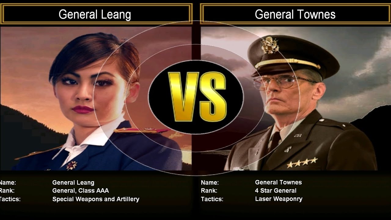 Shockwave Challenge Mode Hard: General Leang VS General Townes
