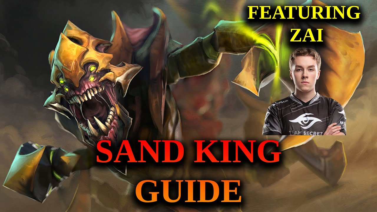 Как играть в Sand King — базовое руководство по Sand King для версии 7.32c