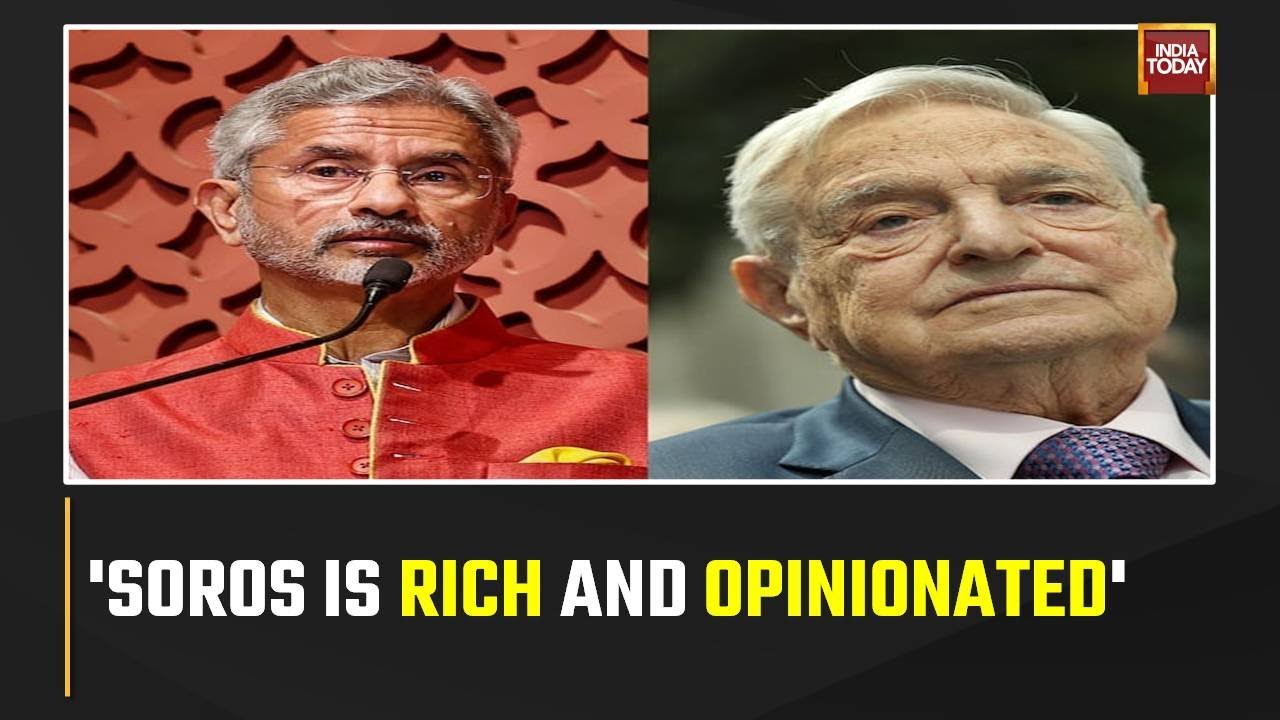 Adani Row | Old, Rich, Dangerous : EAM Jaishankar Rips Into Billionaire George Soros