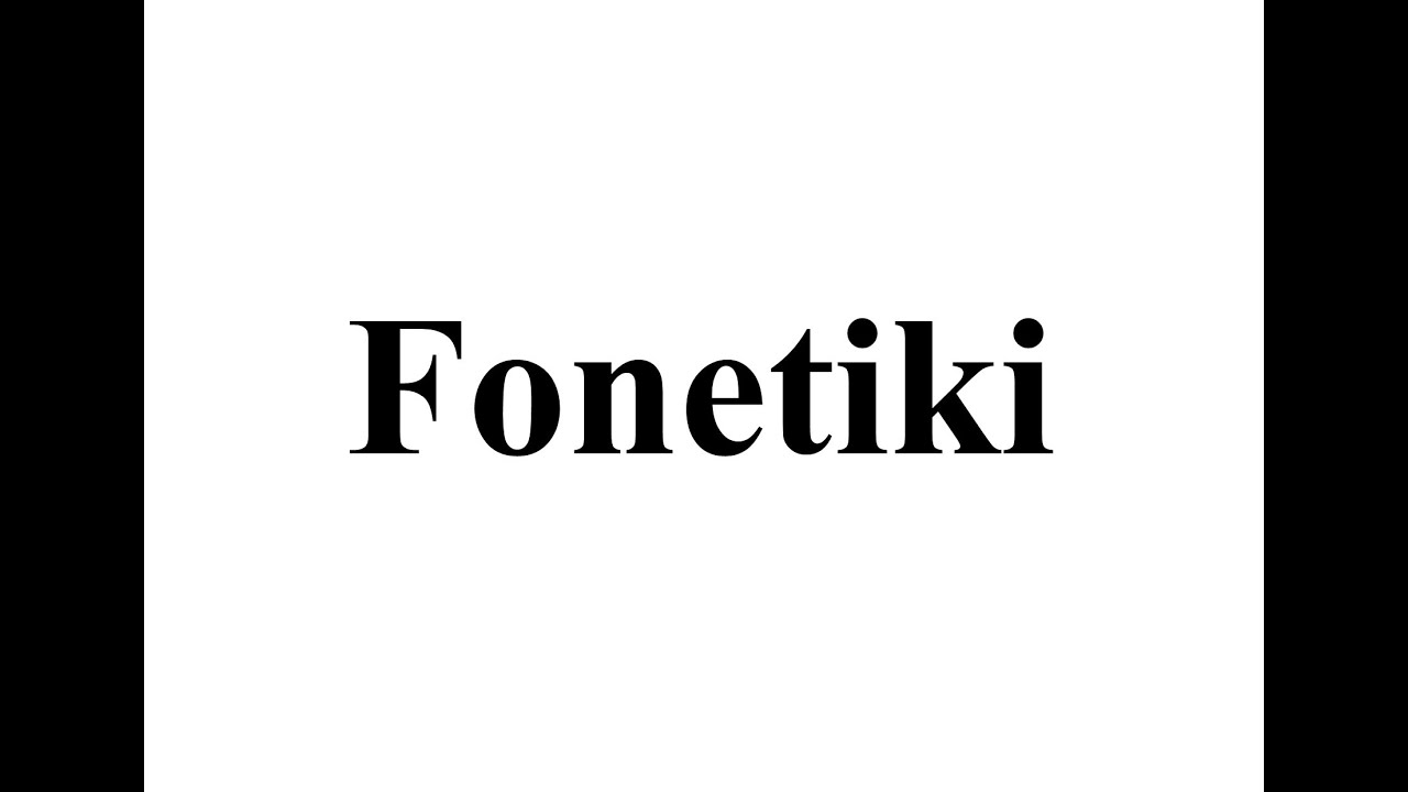 Fonetiki / International Phonetic Association