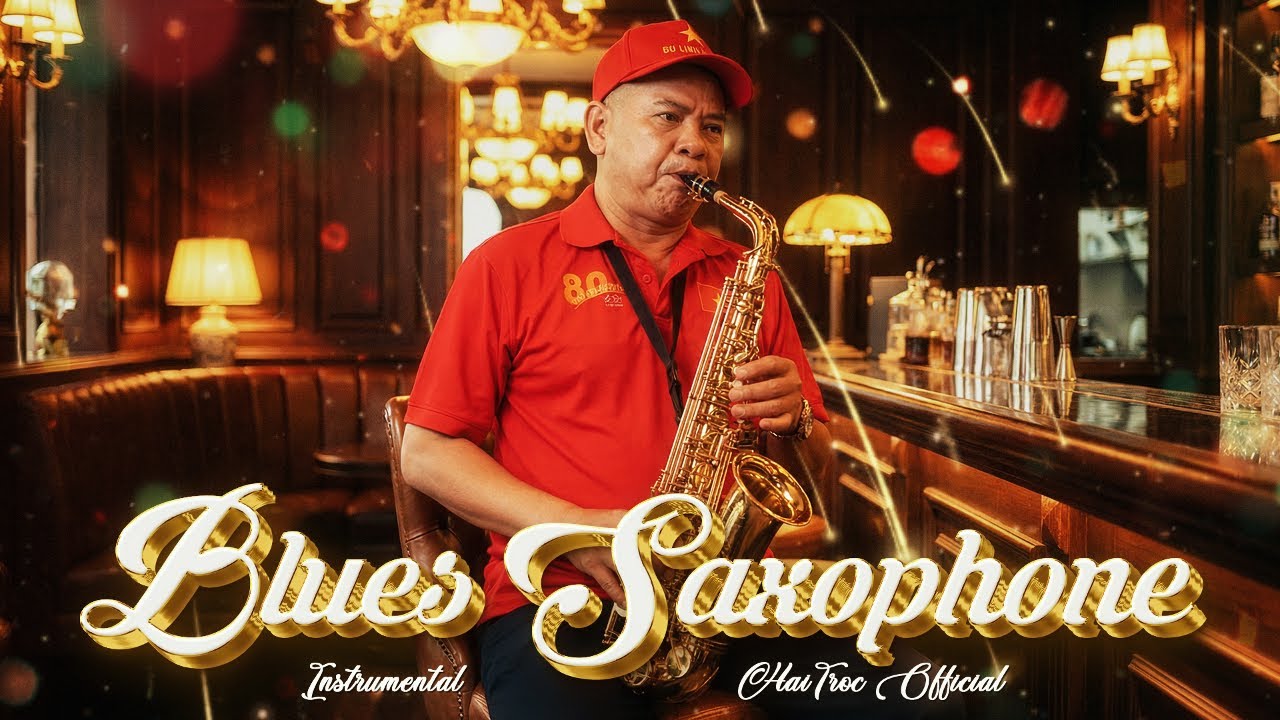Blues Jazz Saxophone Instrumental – Lounge Đêm Muộn | Hải Trọc Official