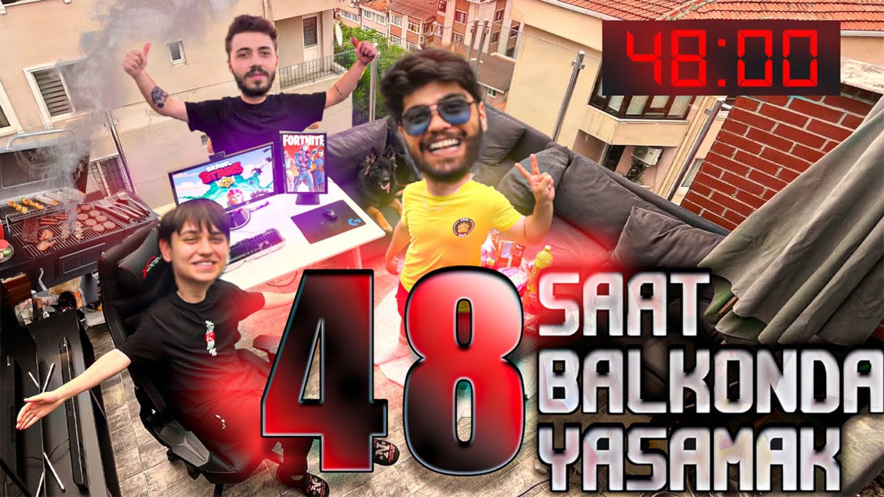 48 SAAT BOYUNCA BALKONDA YAŞAMAK! (Eğlenceli Yarışma)