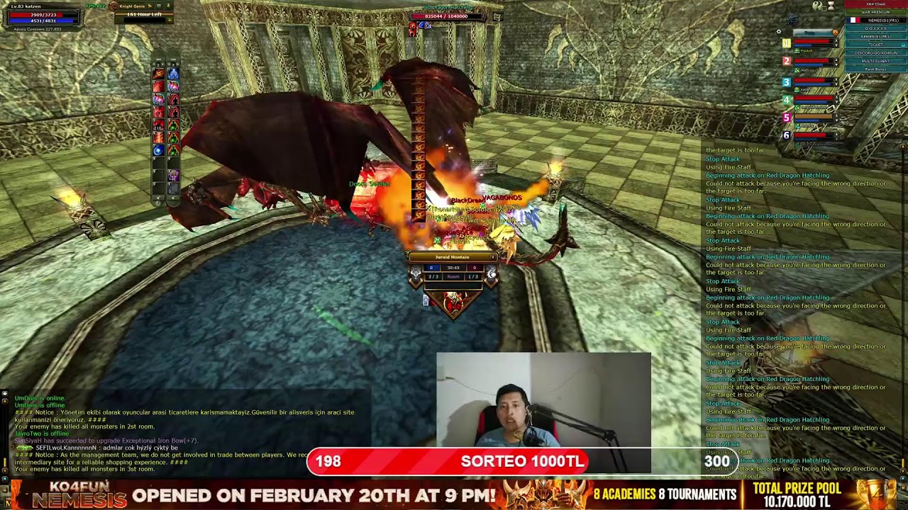 #KO4FUN  Server Nemesis #knightonline