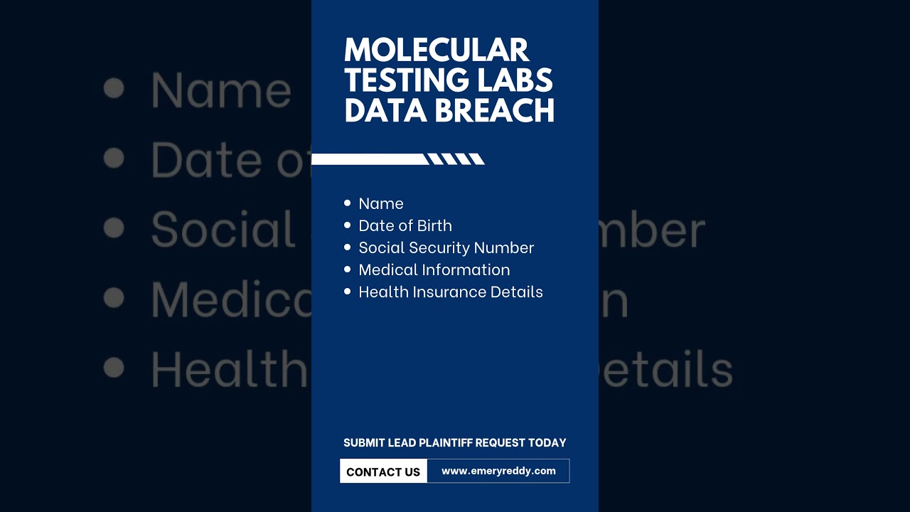 Molecular Testing Labs Data Breach — Emery | Reddy, PC — Data Breach Attorneys