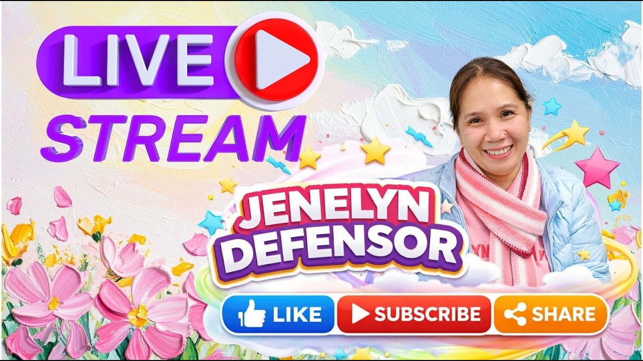 JENELYN DEFENSOR is live HAVE A BLESSED DAY EVERYONE SILENT LIVE FOR MY WH