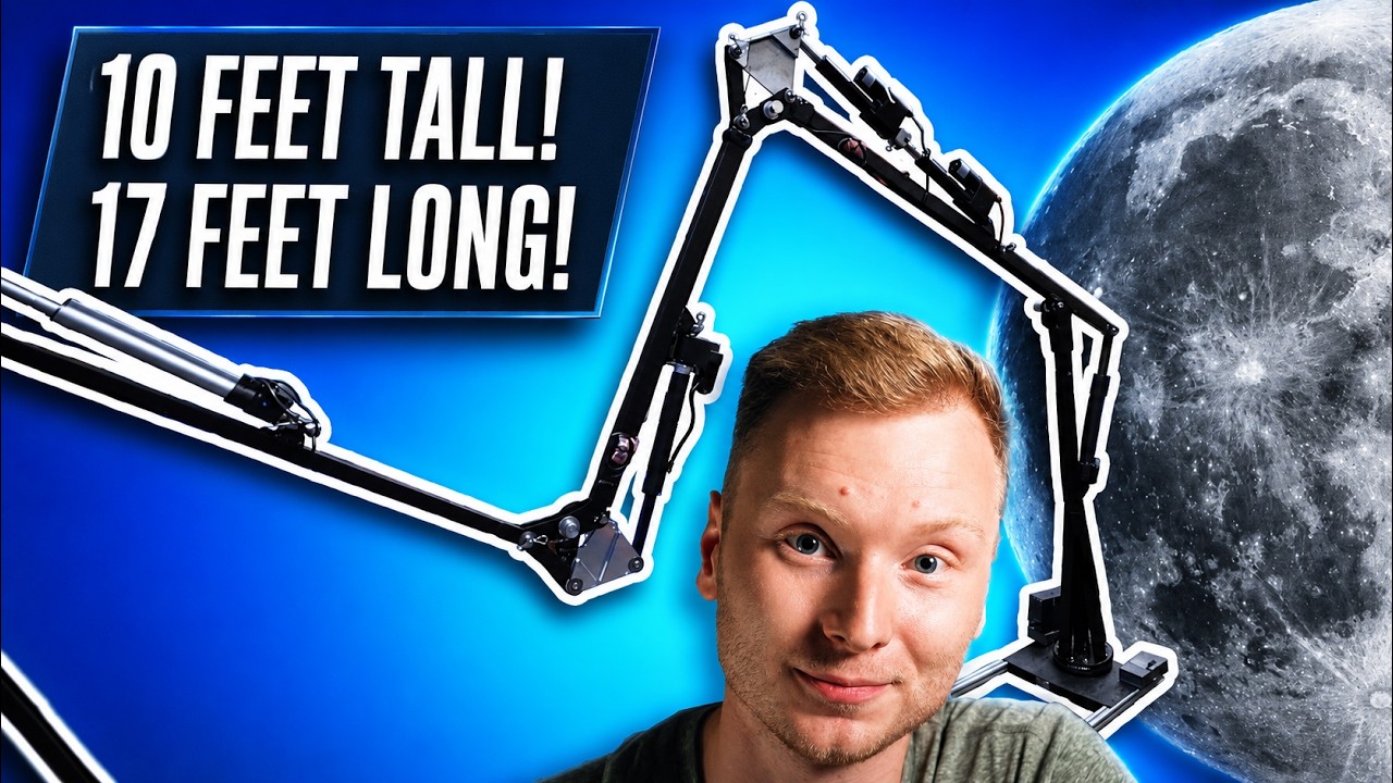 We Built a Huge Robot Arm to Help Astronauts Explore Better!