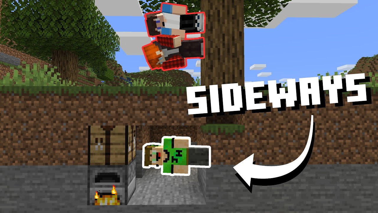Minecraft Manhunt, but the gravity changes every 10 Minutes