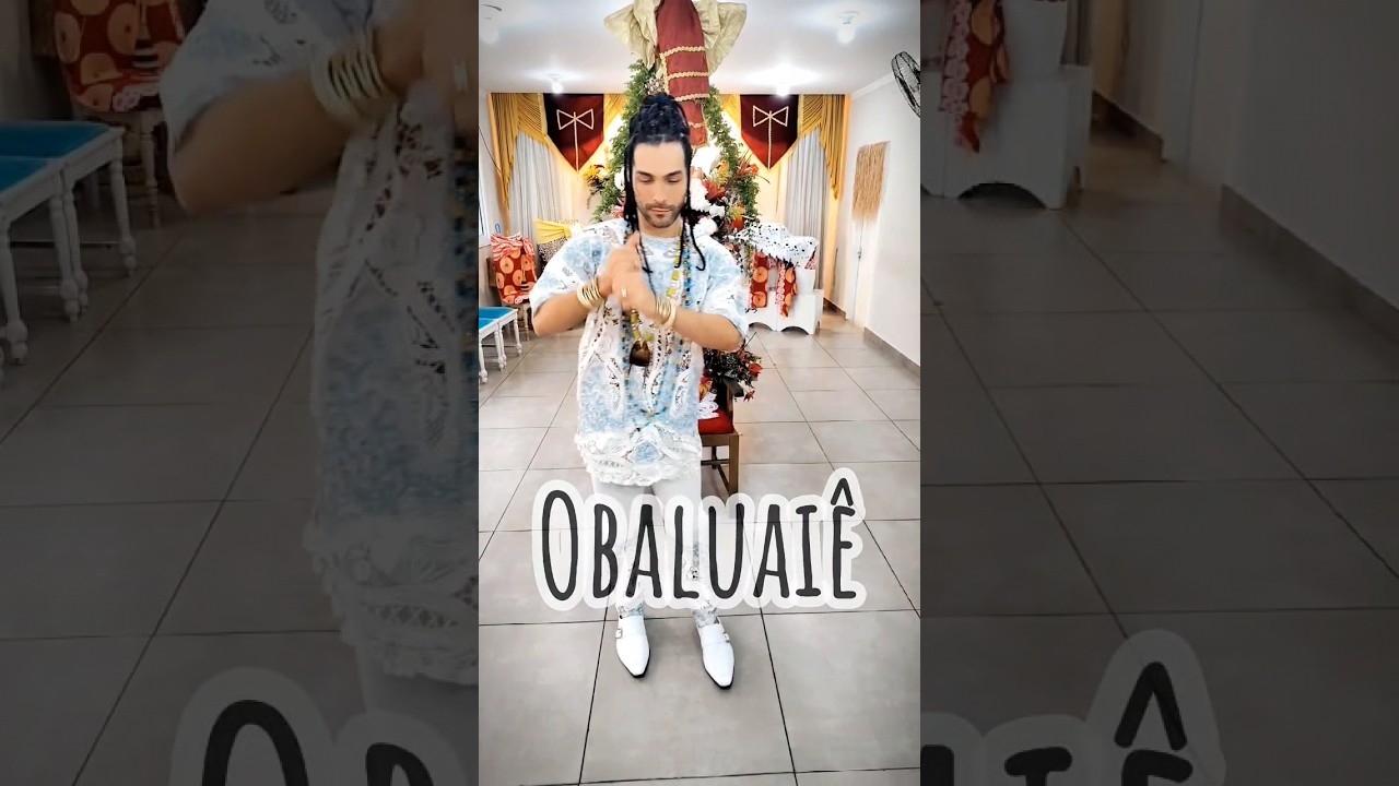 Dan&ccedil;ando para Omolu! #candombl&eacute;