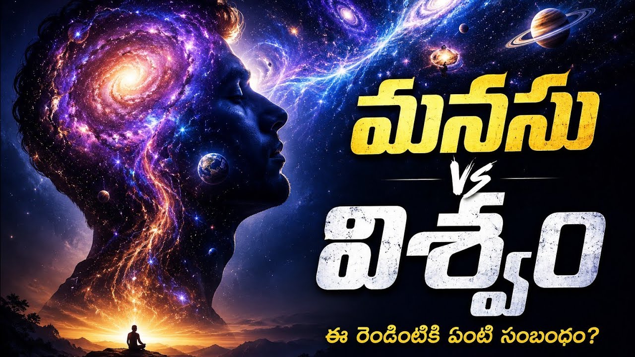 మనసు ఎలా విశ్వాన్ని ప్రభావితం చేస్తుంది? The power of Mind and Universe Connection in Telugu Videos.