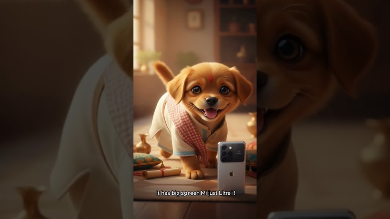 Cute Puppy Reviews TOP 5 Smartphones of 2026 🐶📱 | Funny Tech Short 