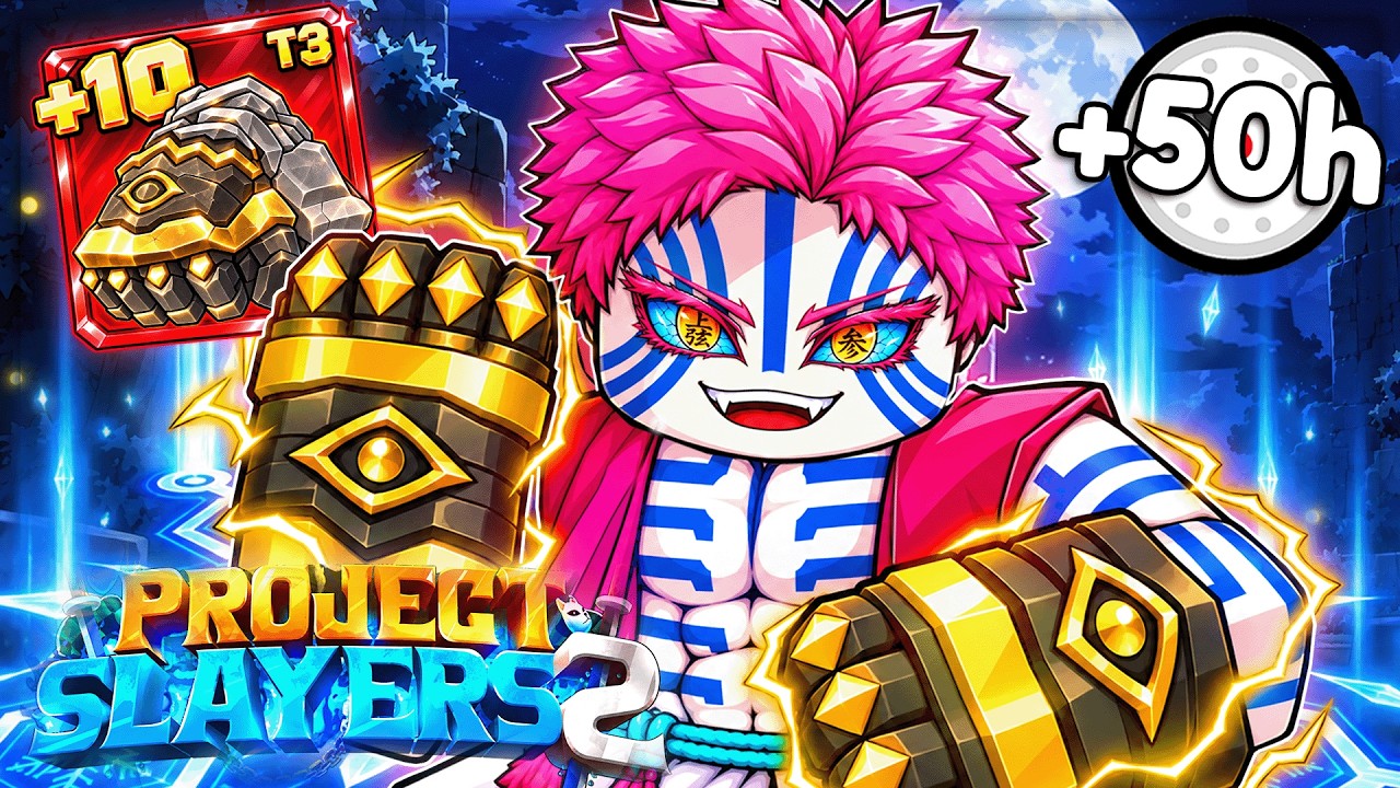 Превращение из новичка в настоящего бойца ночного испытания в Project Slayers 2 Roblox!