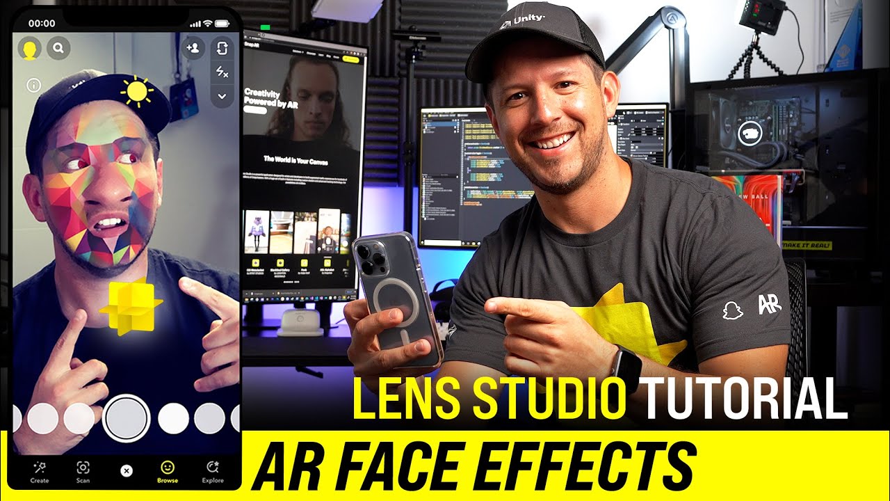 Учебное пособие по Lens Studio: как создавать крутые эффекты для лица и писать сценарии