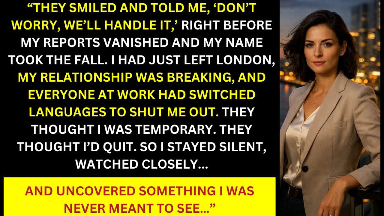 It Was Meant to Be an Executive Trap… She Didn’t Quit — She Took Over.