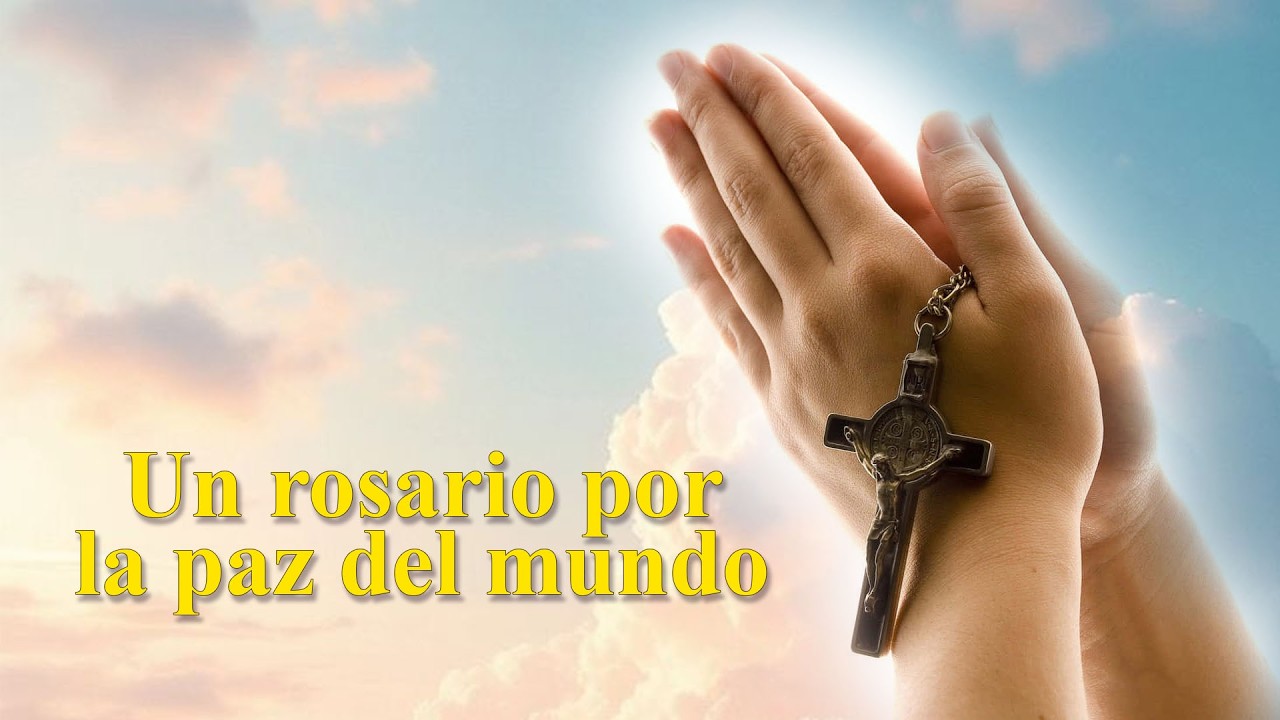 Santo rosario por la paz del mundo, que esta guerra pare.