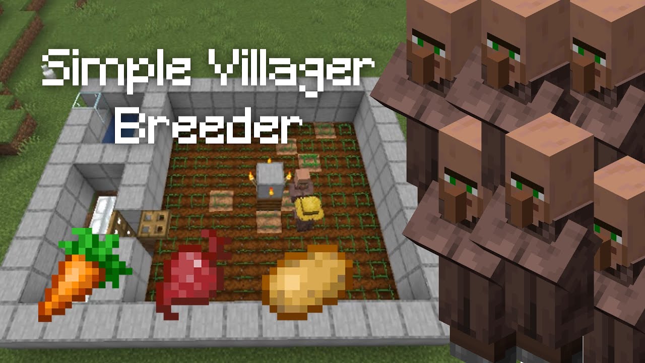 Simple Villager Breeder 1.21.11+ | 5 Minute Tutorials