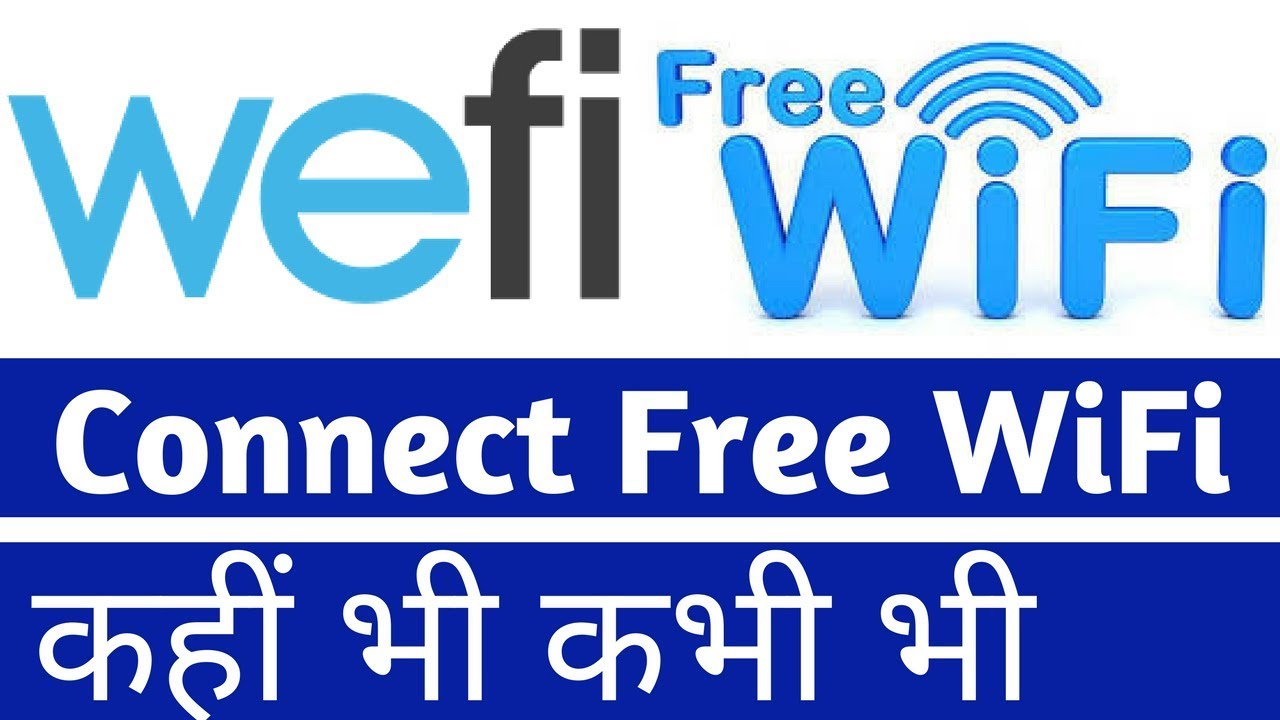 Connect Free WiFi Anytime Anywhere With WeFi Pro