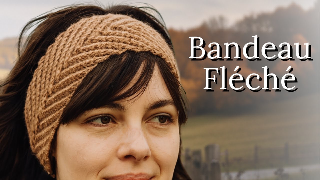 Le bandeau le plus rapide à crocheter! (Effet flèche unique)