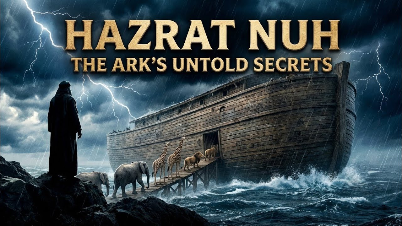 The Flood That Sank Earth  Hazrat Nooh Story 🌊 | Hazrat nooh ka waqia