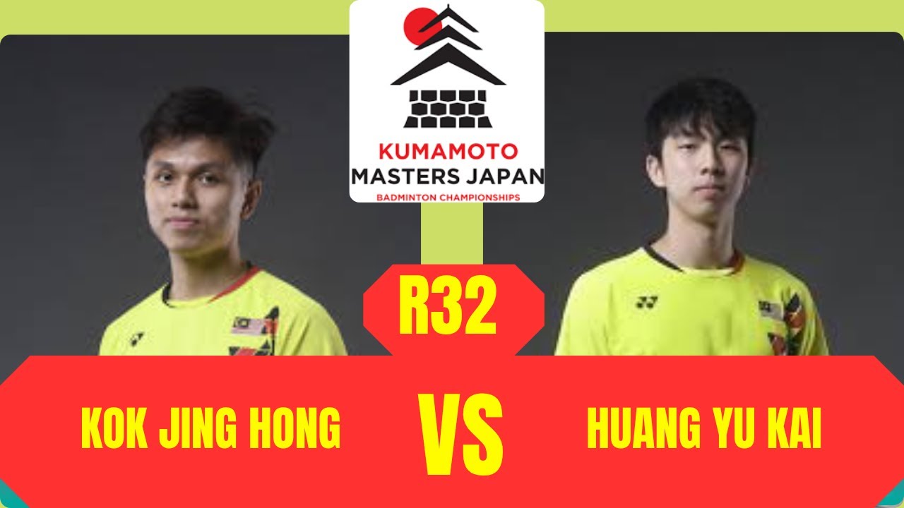 🏆 Malaysia Menang! 🇲🇾 Kok Jing Hong Tewaskan 🇹🇼 Huang Yu Kai | Kumamoto Masters Japan 2025