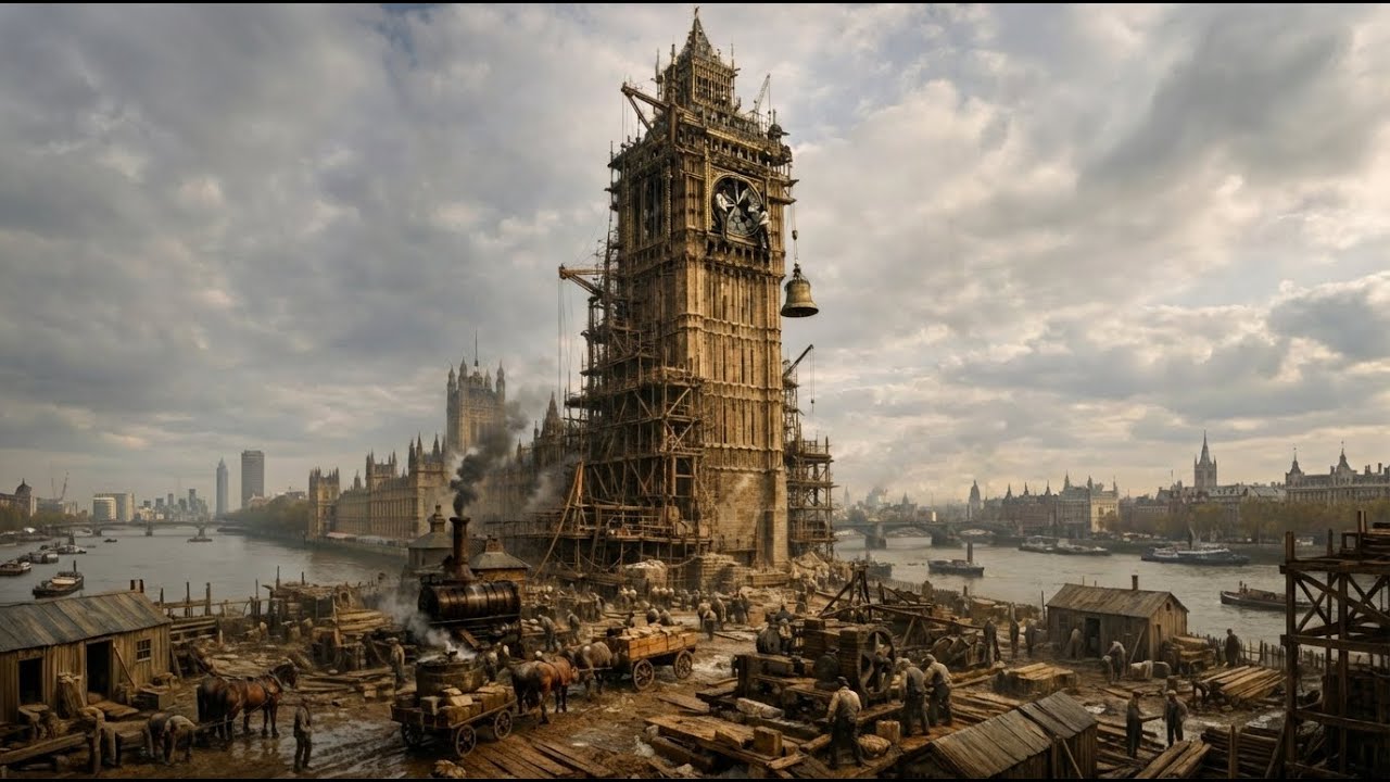 Inside Big Ben — How Engineers Built Britain’s Most Impossible Tower