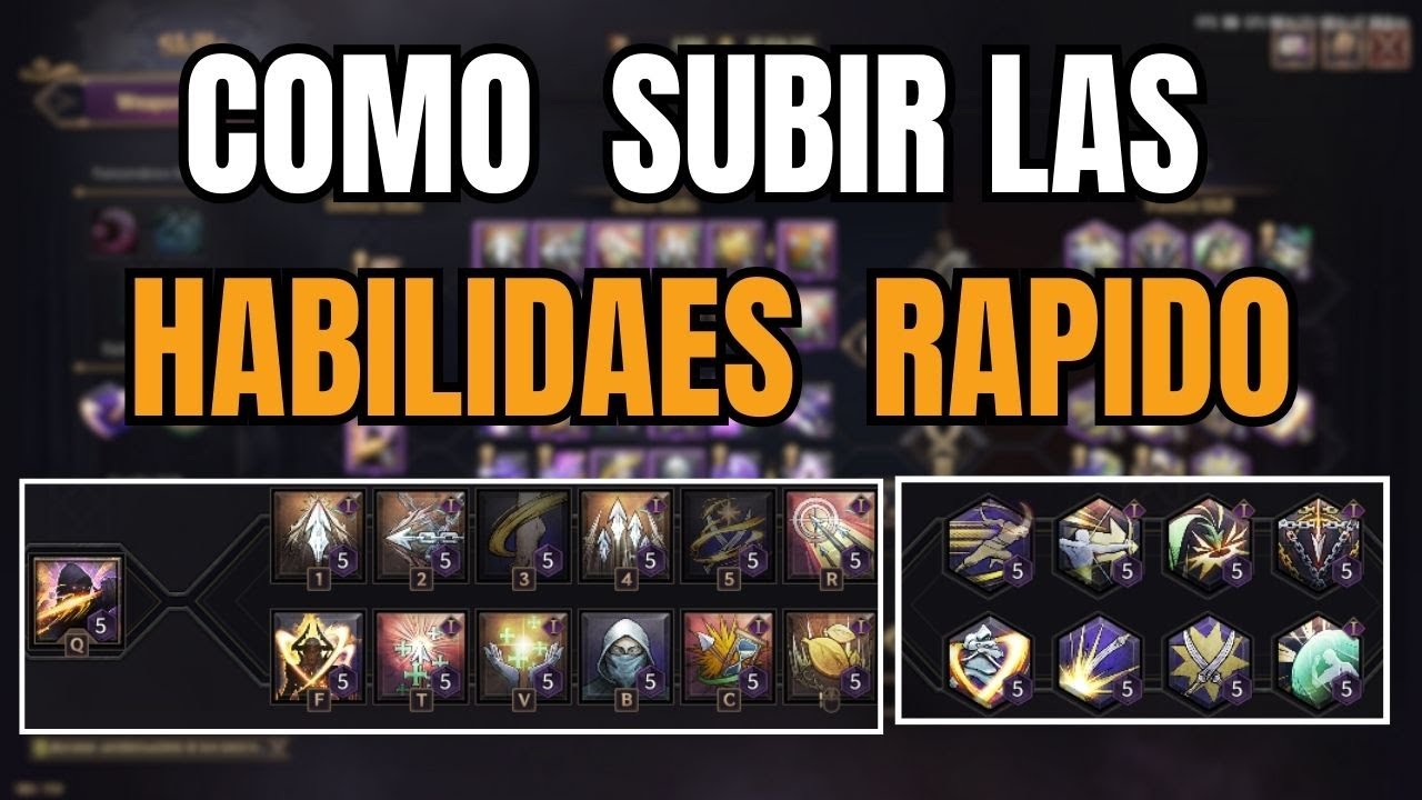 COMO SUBIR LAS HABILIDADES AL MAXIMO RAPIDO 🗿 Tibu - Throne and Liberty