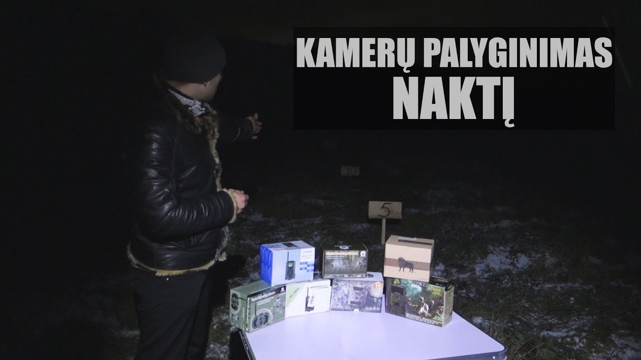 TOP 7 Perkamiausių medžioklės/apsaugos kamerų palyginimas naktį!