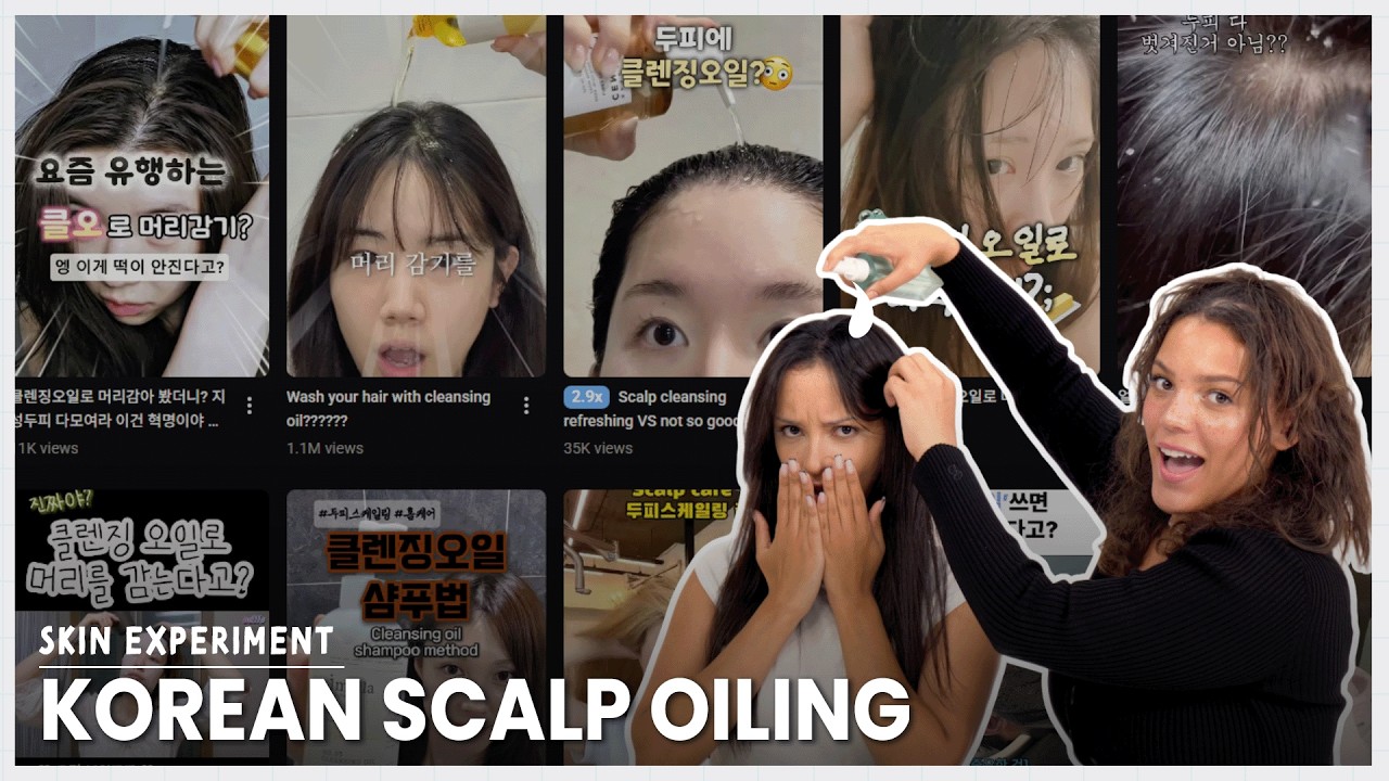 Why Are Koreans Using Cleansing Oil on Their Scalp? Testing Viral Korean Hair Trend!
