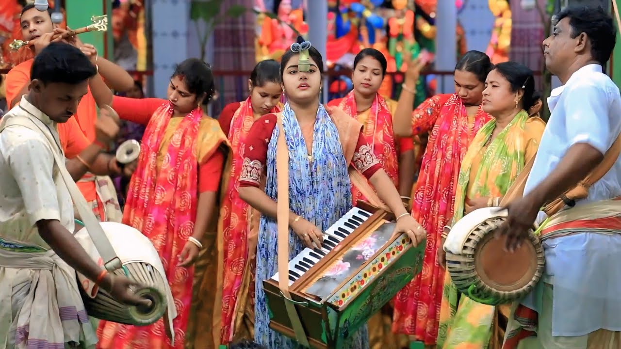 মাস্টার পুজার কন্ঠে মধুর কৃষ্ণ নাম শ্রবণ করে জীবন ধন্য করলাম, শ্যামা পূজা সম্প্রদায়। 