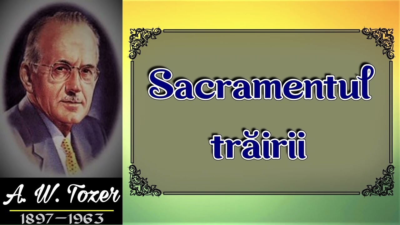 Glorifică-L pe Dumnezeu oriunde şi oricând! - A.W. Tozer