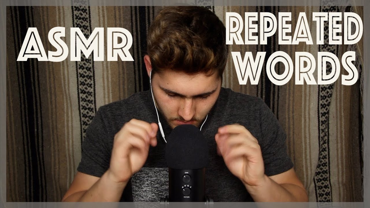 ASMR Repeated Trigger Words and Phrases (Ear-to-Ear, Whispers, Mouth Sounds)