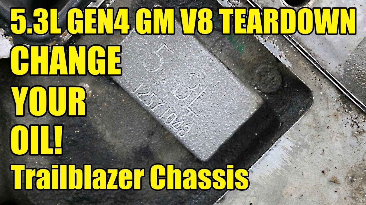 Total Teardown! GM 5.3L LH6 Aluminum Gen4 V8. Change Your Oil Folks!