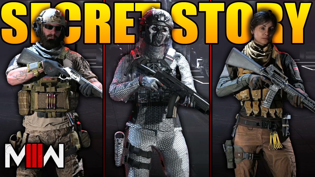 The Secret Stories of ALL The Modern Warfare 3 Operators!