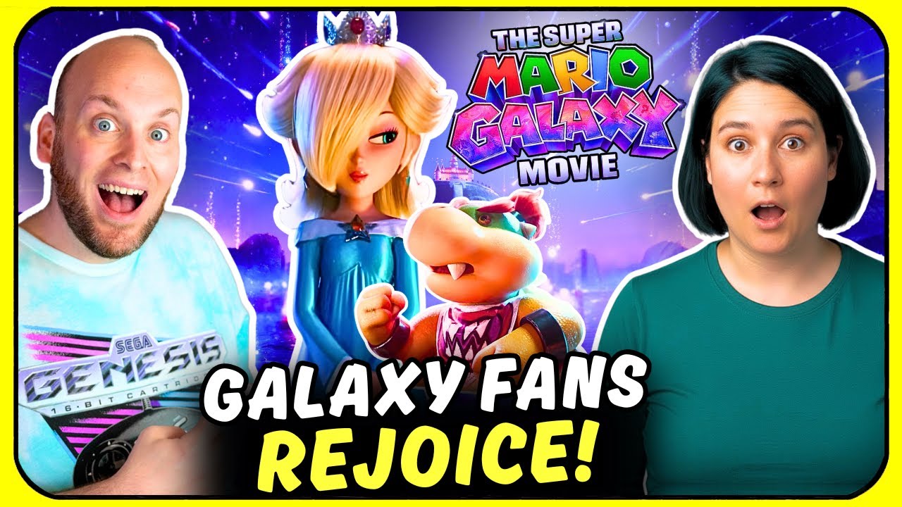 Super Mario Galaxy Movie Trailer Reaction: They Actually Did It!