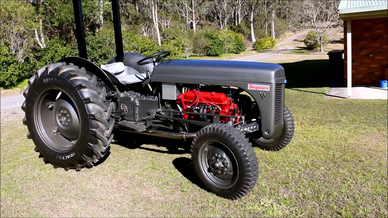 Nice day to drive the V8 Fergie